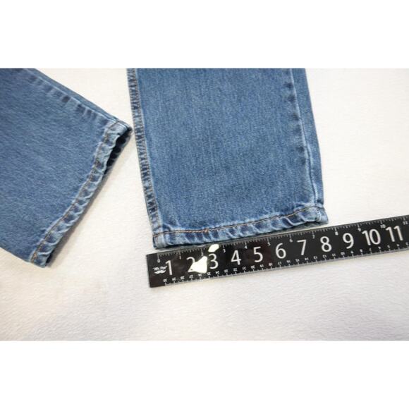 Levi's 550 Relaxed Fit Straight Blue Denim Jeans Rugged Mens Sz 32 x 30 - Picture 5 of 10